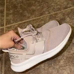 New Balance Women’s Lace-Up Athletic Sneakers in Light Mauve